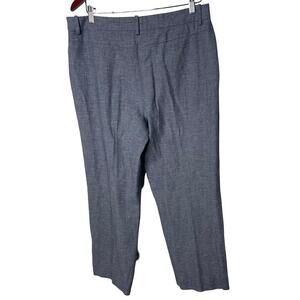 Olsen Europe grey wool blend trousers sz L